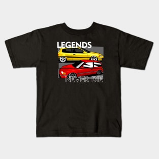 honda legend never die Kids T-Shirt